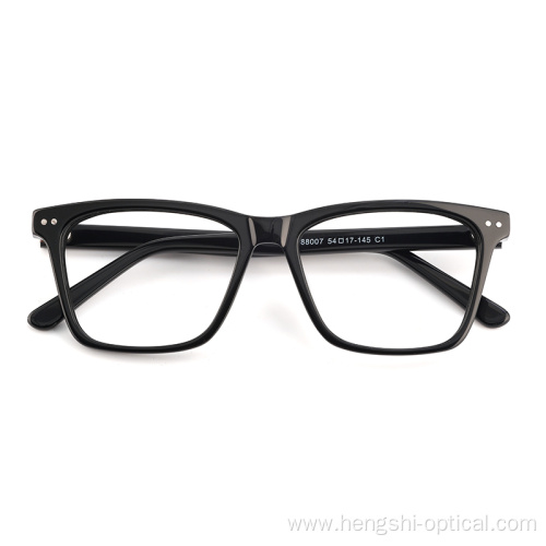 Custom Size Optical Eye Double Line Glasses Acetate Frames For Men